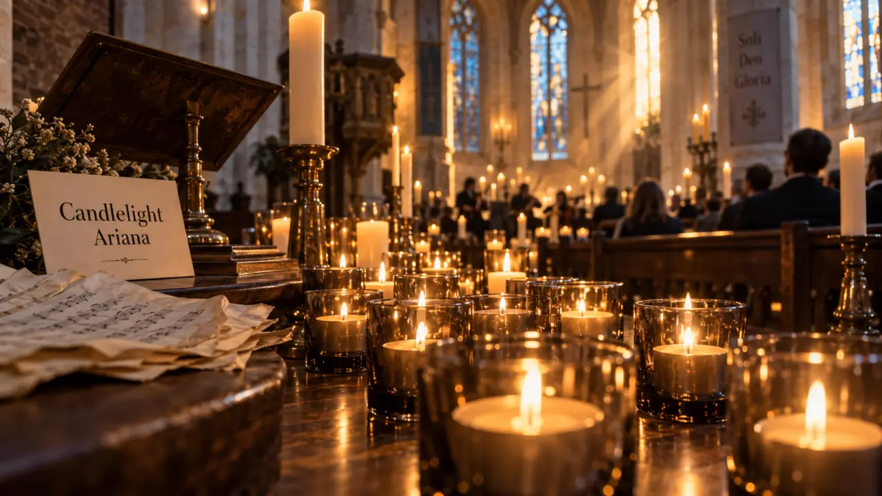 Candlelight rend hommage à Ariana Grande à Strasbourg le 4 décembre