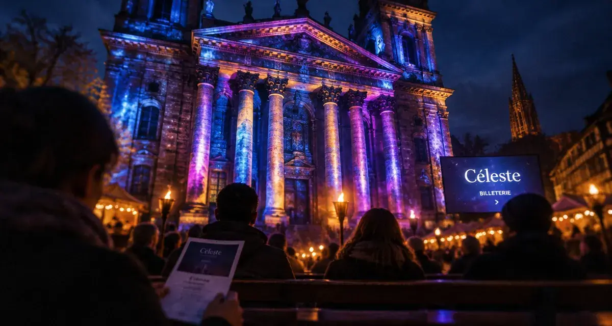 Céleste, un son et lumière immersif au Temple Neuf dès le 11 novembre