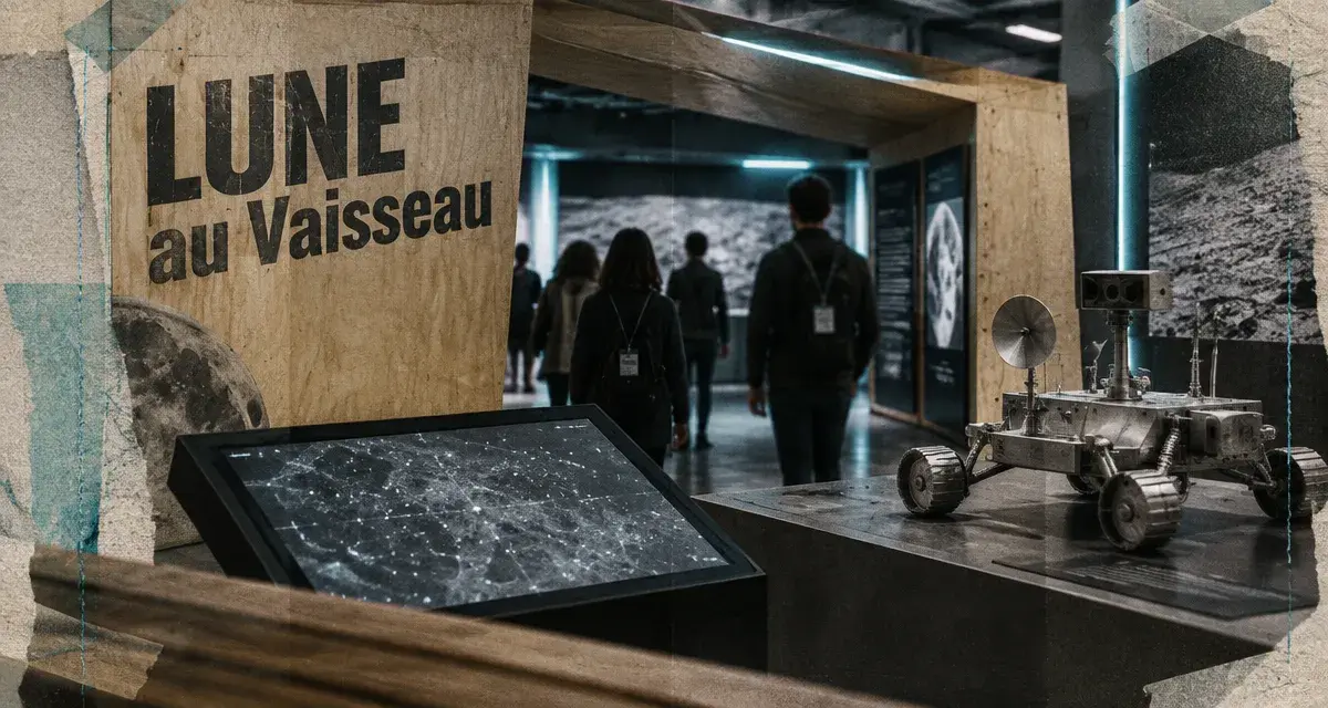 LUNE au Vaisseau : une expo interactive pour explorer notre satellite