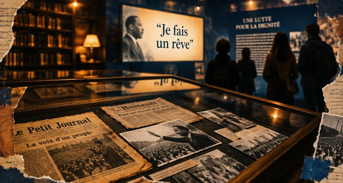 À Strasbourg, l’exposition Martin Luther King se poursuit jusqu’au 17 janvier