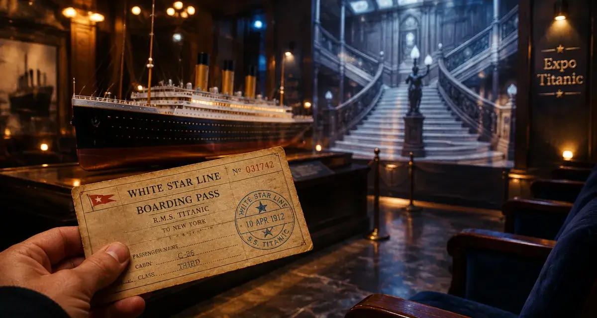 L’expo Titanic invite à embarquer au Hall Tivoli de Strasbourg
