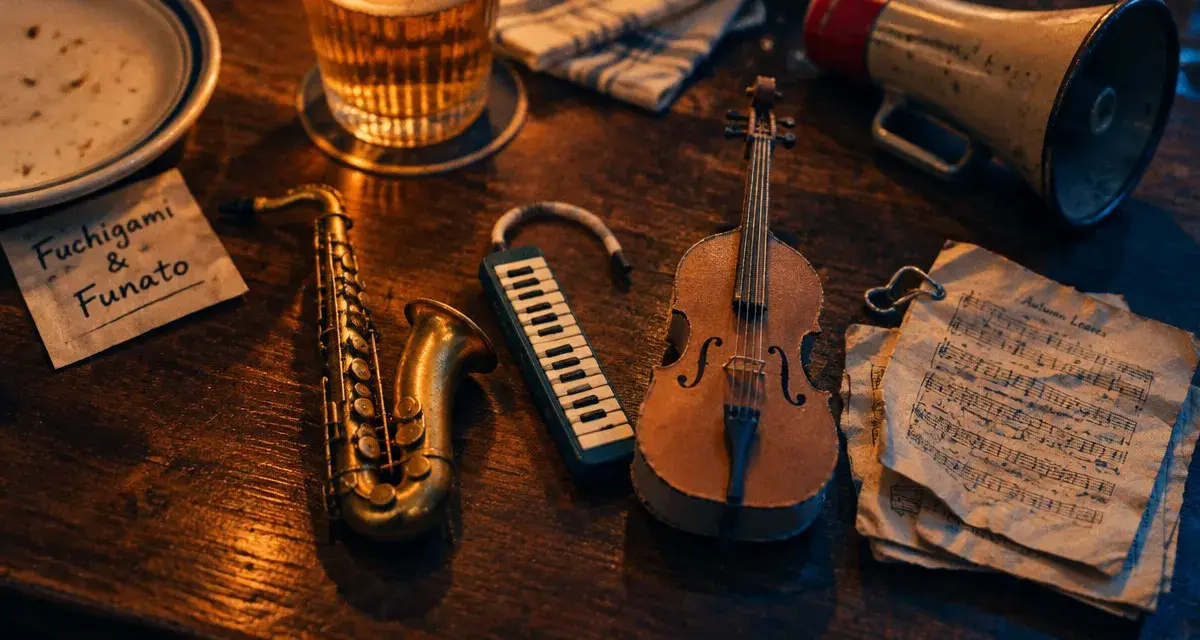 Le duo japonais Fuchigami to Funato en concert à la brasserie Le Michel