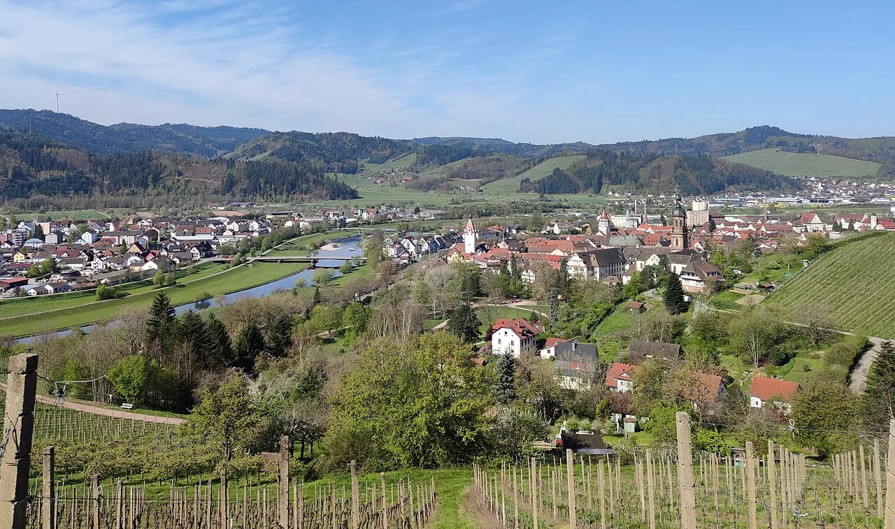 Gengenbach, vue du lieu
