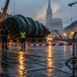 Strasbourg : le grand sapin arrive place Kléber le 23 octobre