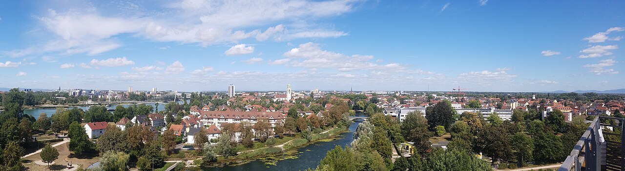 Kehl, vue du lieu