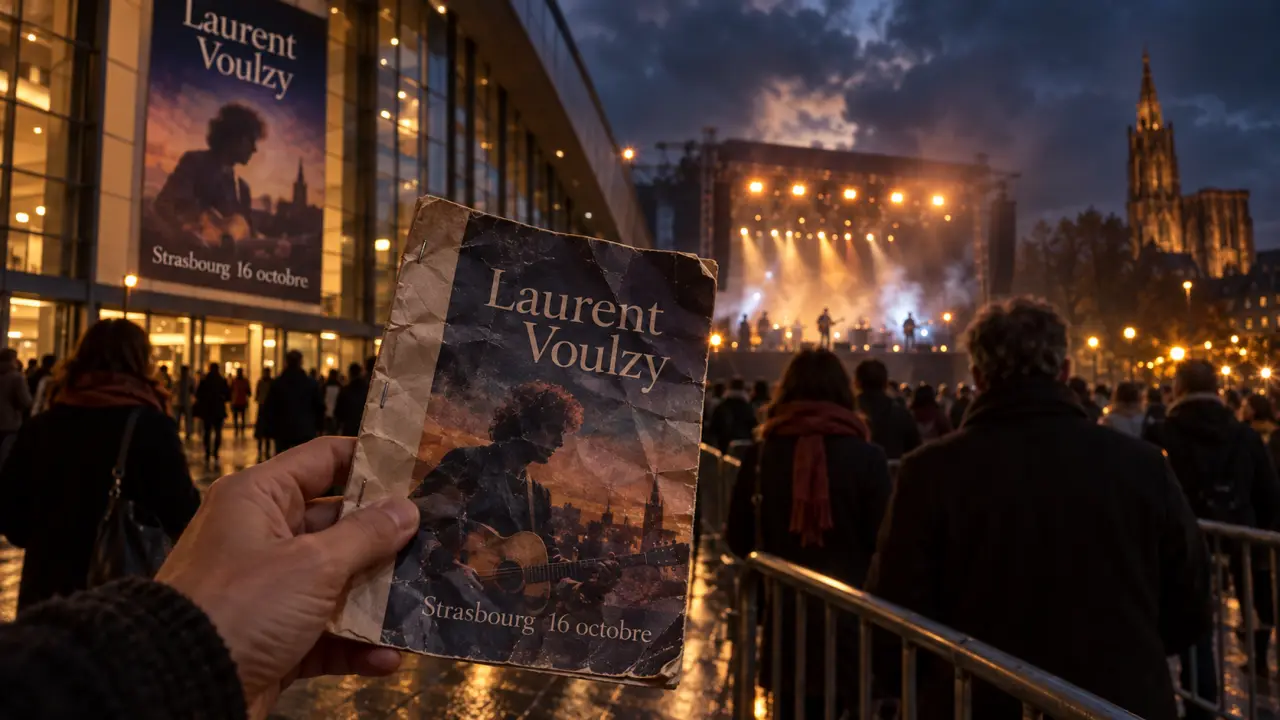 Laurent Voulzy en concert au PMC de Strasbourg le 16 octobre