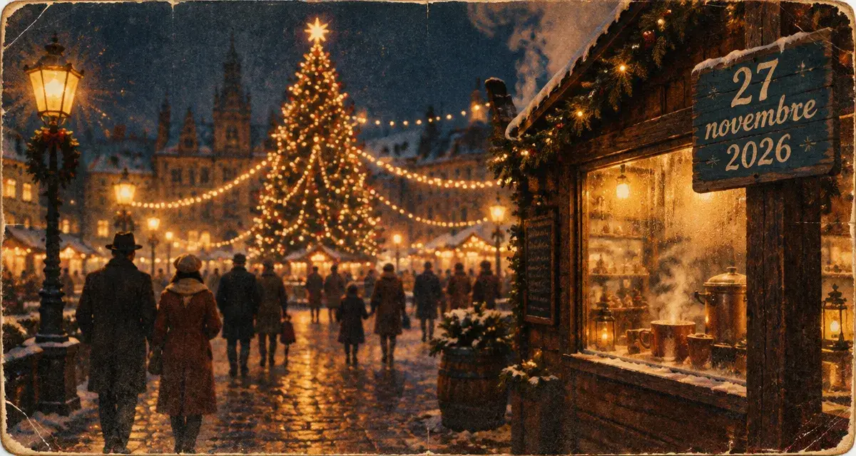 Marché de Noël 2026 à Strasbourg : les dates officielles sont connues