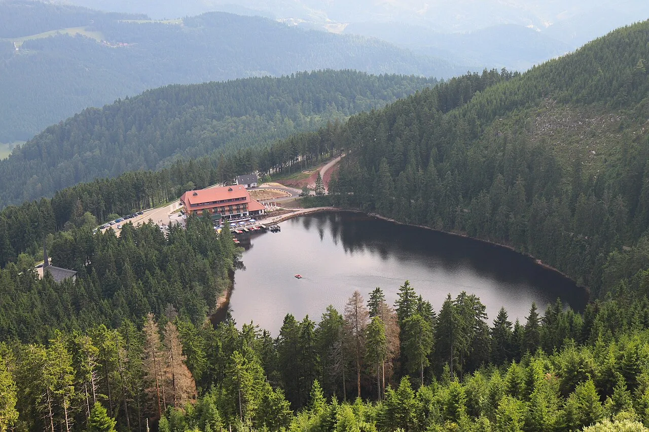 Mummelsee, vue du lieu