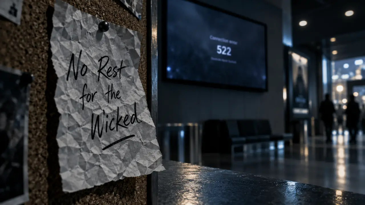 La page sur No Rest for the Wicked est inaccessible ce dimanche