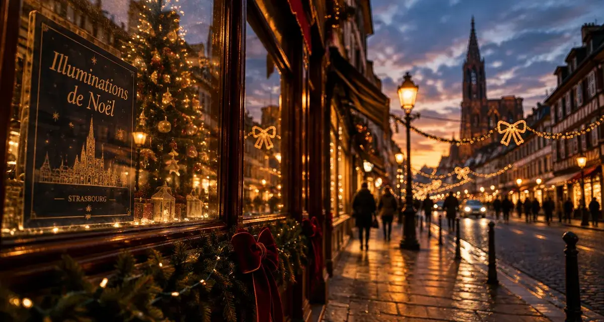 Noël à Strasbourg : les illuminations s’allumeront dès le 20 novembre