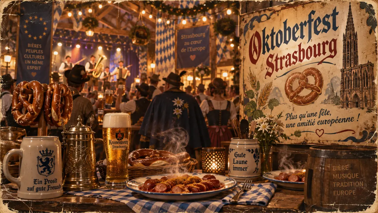 Oktoberfest à Strasbourg : quatre fêtes entre bière, schlager et currywurst