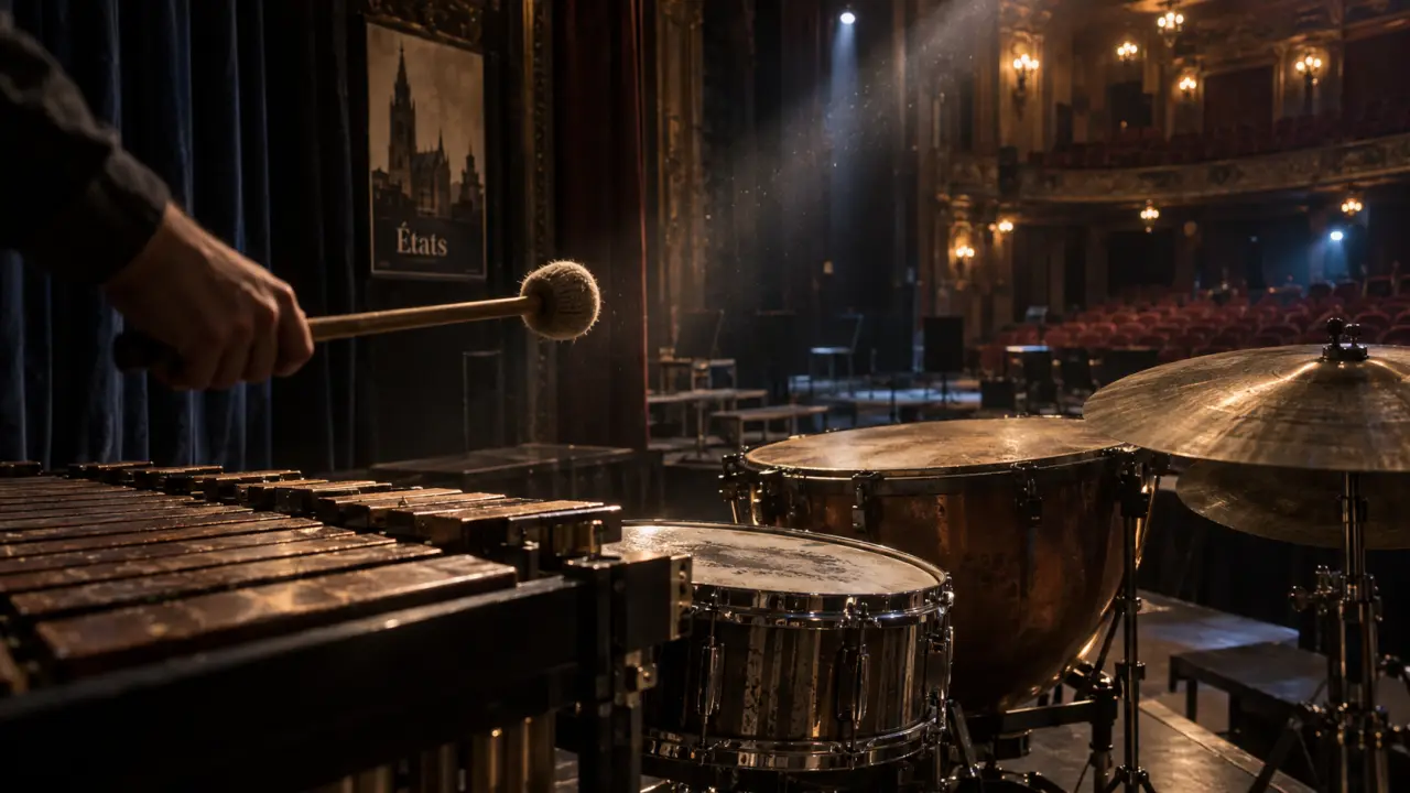 Les Percussions de Strasbourg présentent États au théâtre de Hautepierre