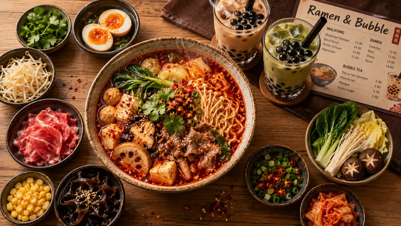 À Strasbourg, une formule ramen et bubble tea à 9,95 € au centre-ville