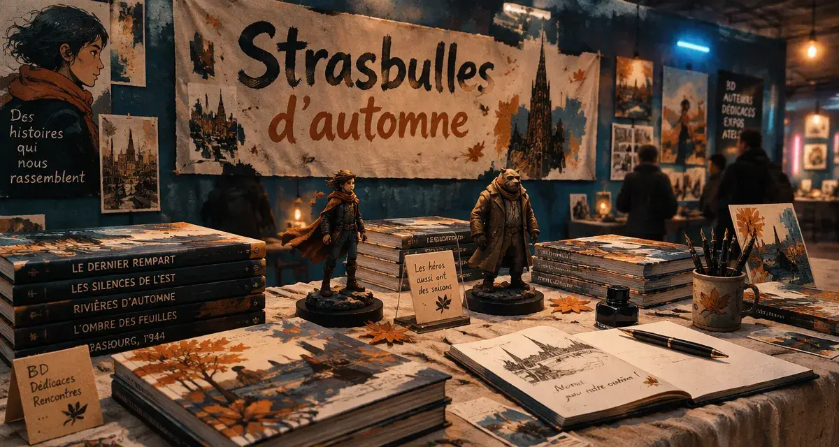 Strasbulles d’automne : Point Bar BD s’installe à la Salle de la Bourse