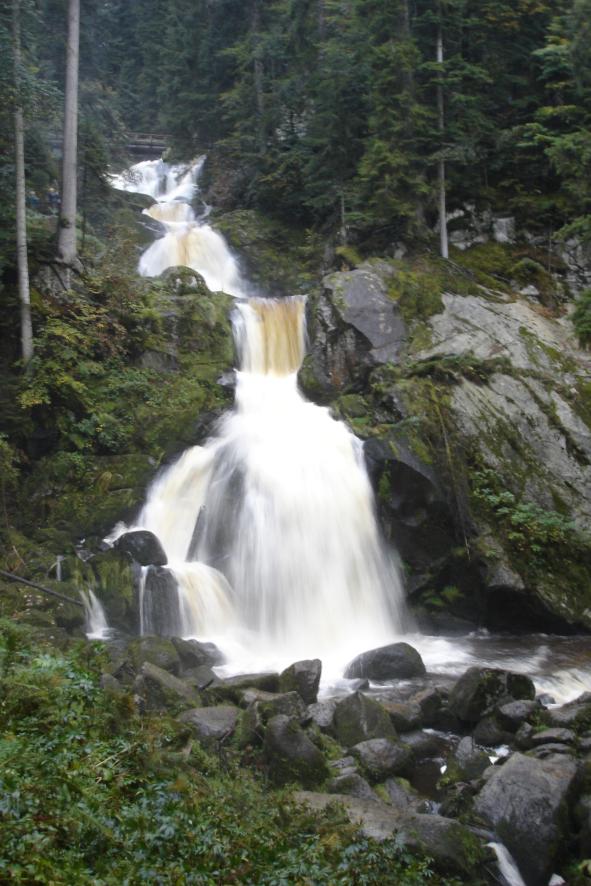 Cascades de Triberg, vue du lieu