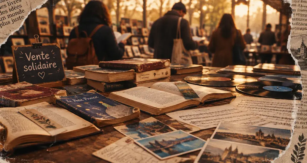 Une vente solidaire de livres au Temple Neuf du 16 au 18 octobre