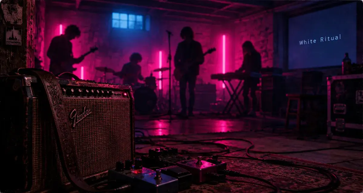 White Ritual, le groupe strasbourgeois entre darkwave, électro et métal